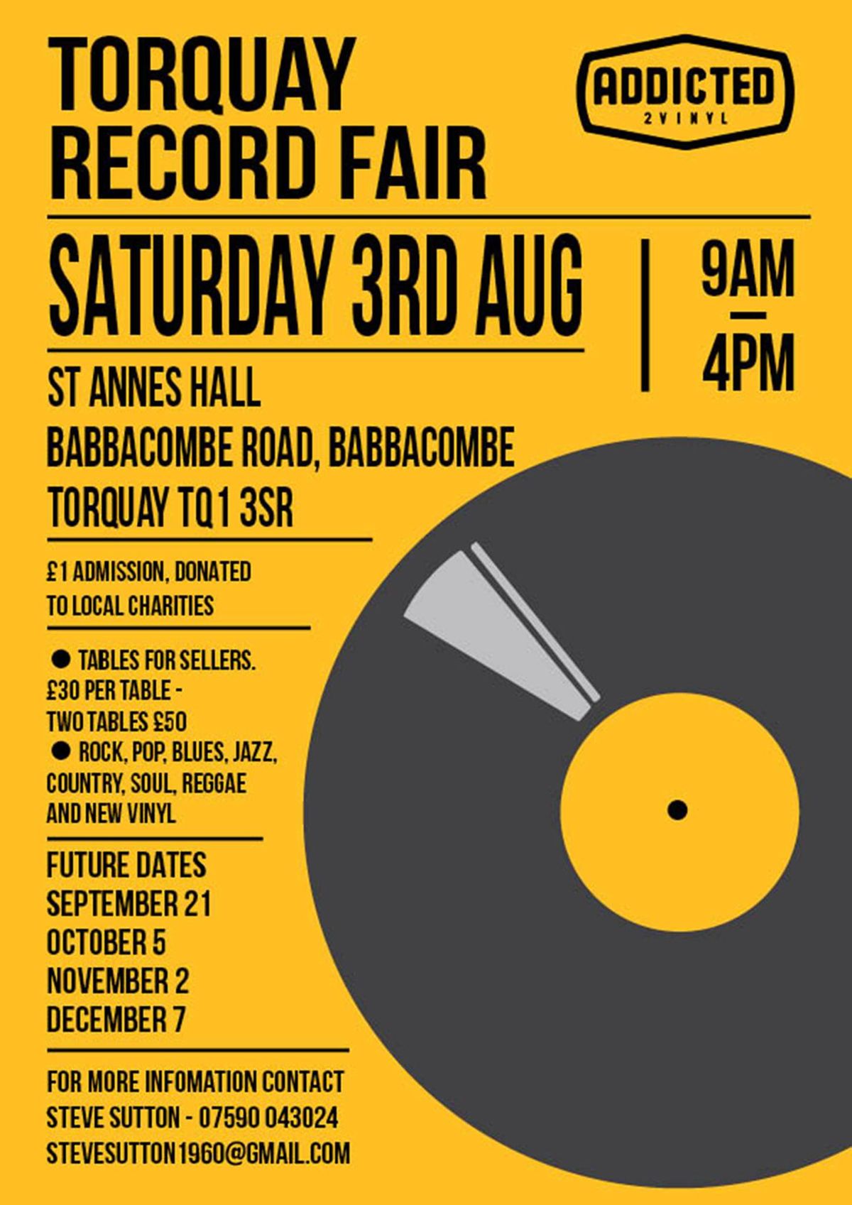 Torquay Record Fair