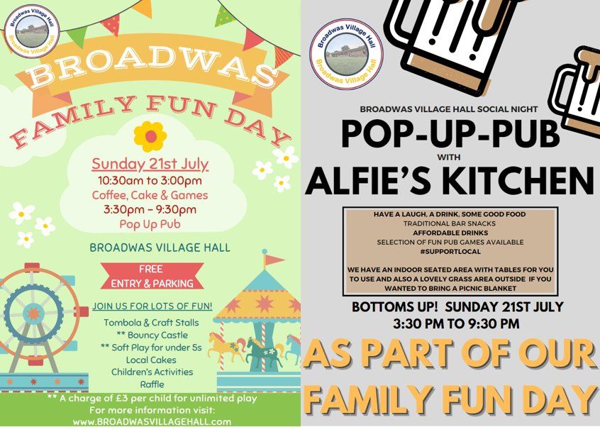 July BVH's Family Fun Day & Pop Up Pub! with Alfie's Kitchen