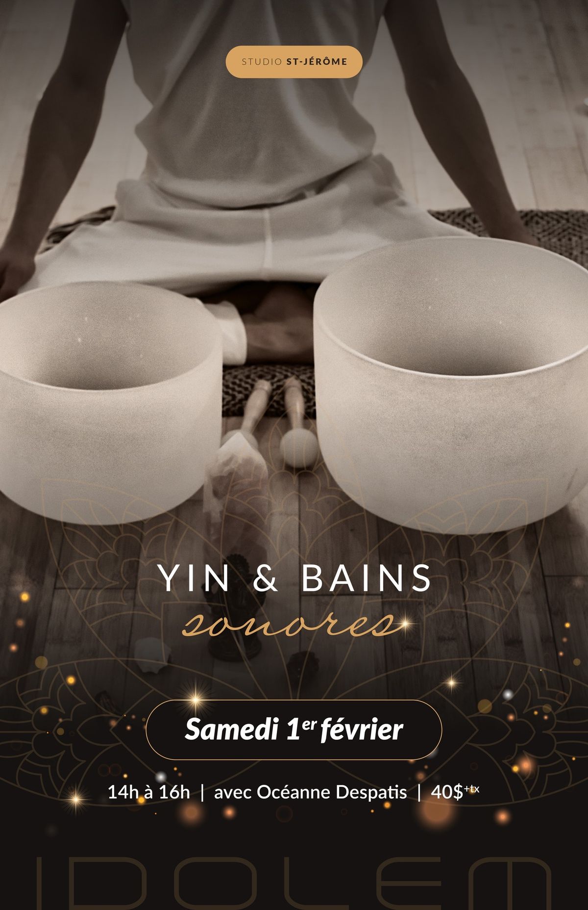 Yin et bains sonores 