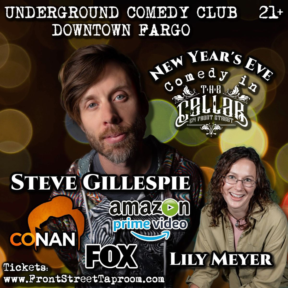 NYE Comedy in the Cellar - Steve Gillespie