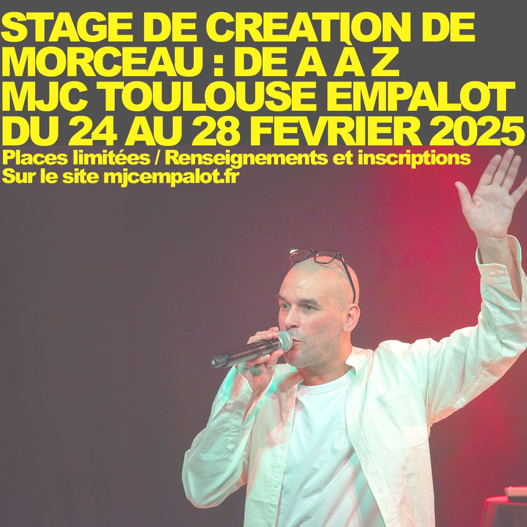 Stage de cr\u00e9ation de morceau