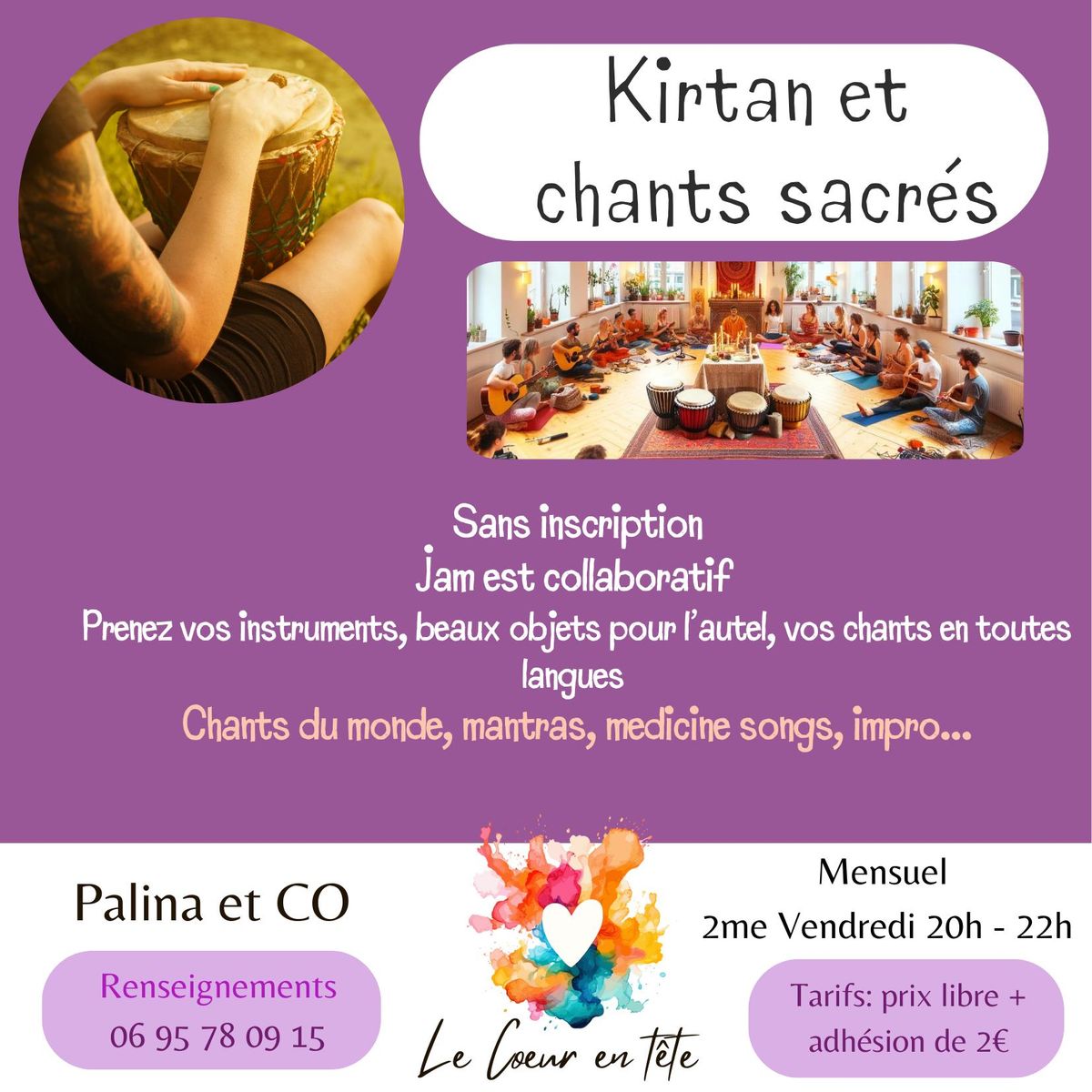 Kirtan et Chants sacr\u00e9s