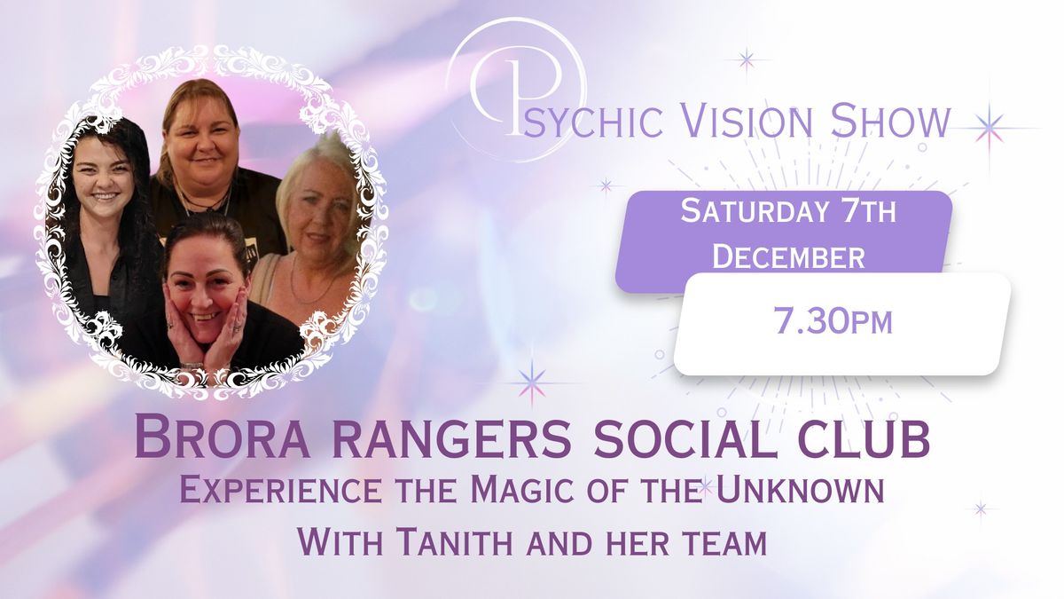 Brora Rangers Social Club - Psychic Show 