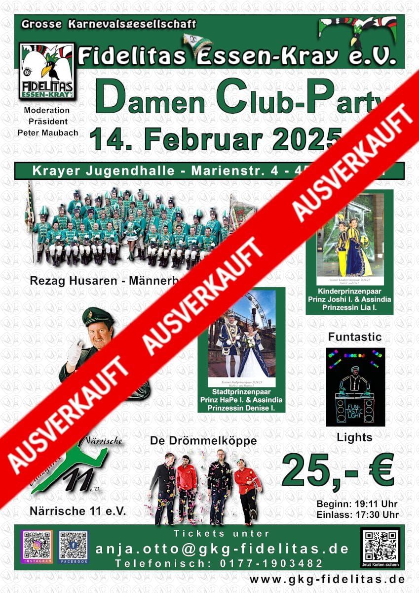 Damen Club-Party