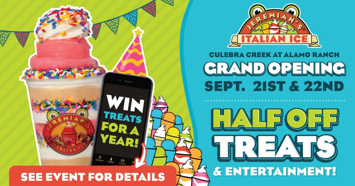 HALF OFF Grand Opening Event Sept 21st & 22nd-ALL DAY! 