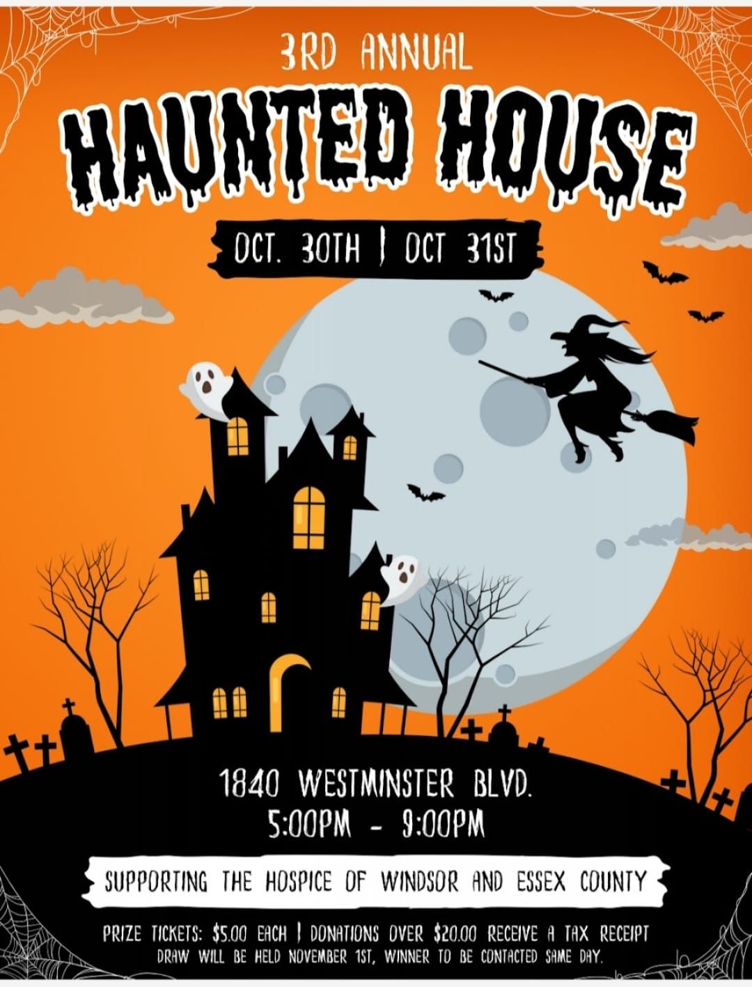 Haunted House For HOSPICE 2024