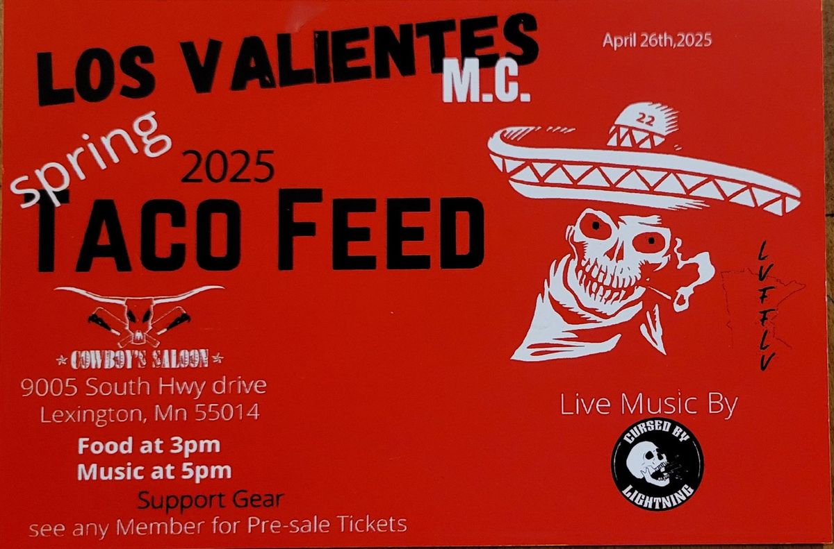 Annual Los Valientes Taco Feed