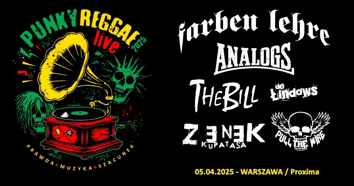 PUNKY REGGAE live 2025 \/\/ WARSZAWA - Proxima