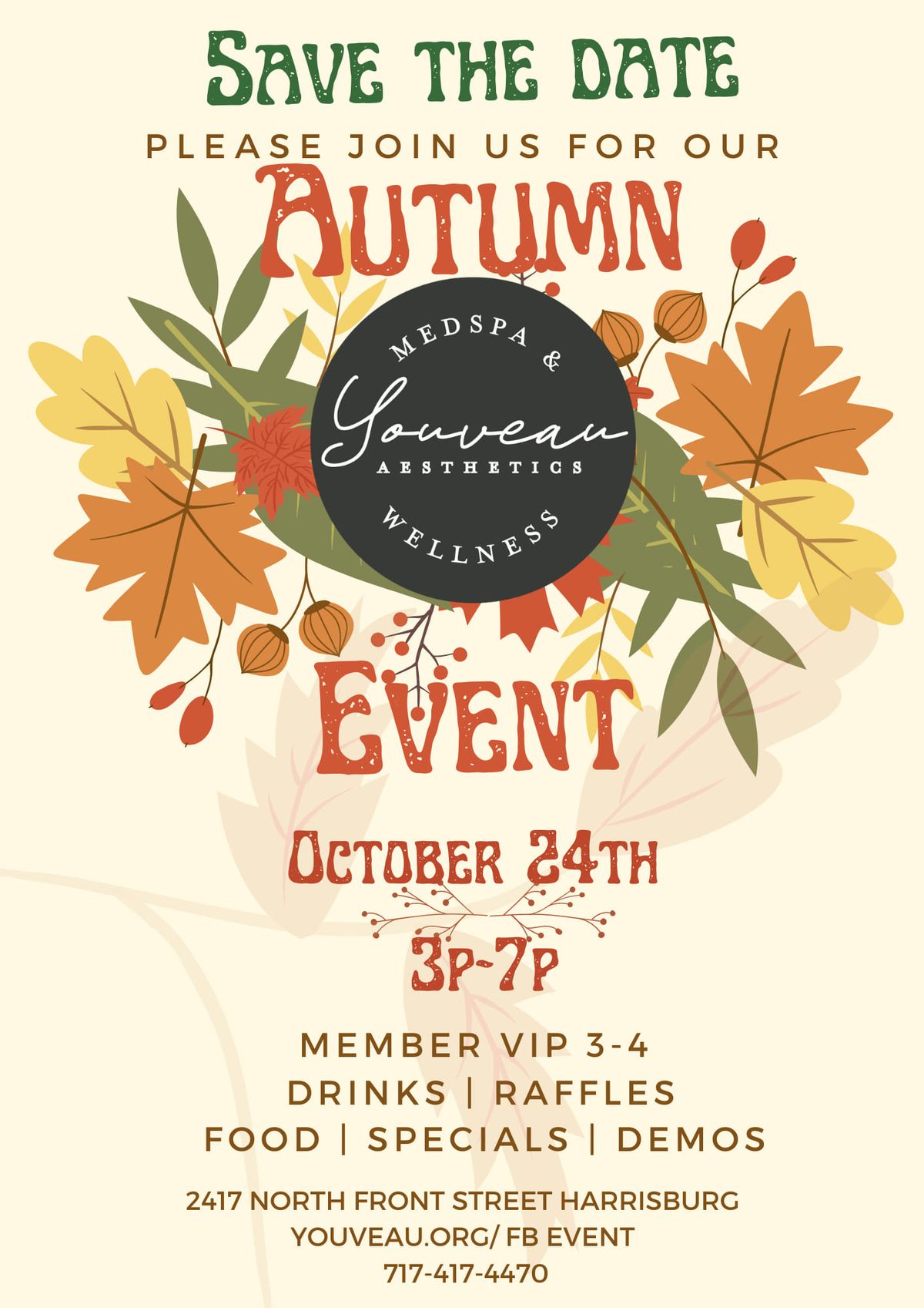 Youveau Aesthetics Autumn Event