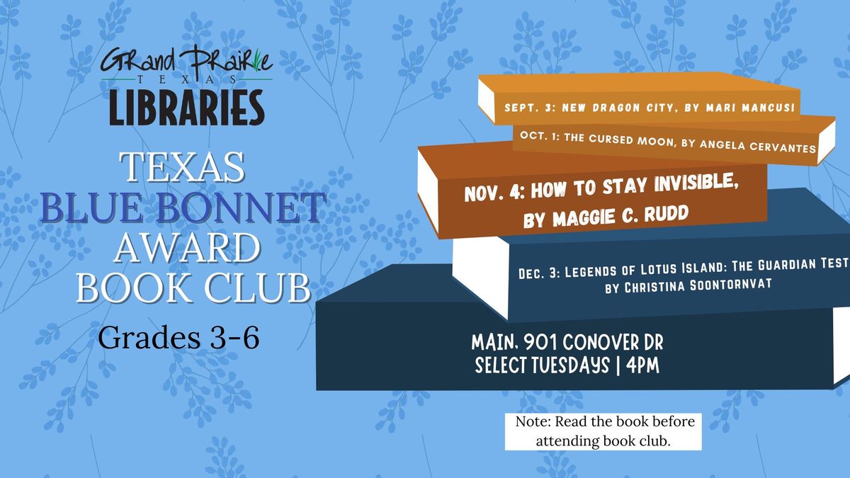 Texas Bluebonnet Book Club