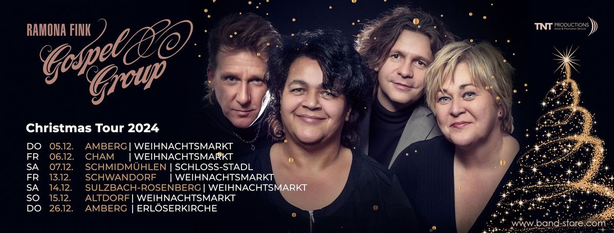 RAMONA FINK GOSPEL GROUP - Weihnachtskonzert | Amberg | Erl\u00f6serkirche