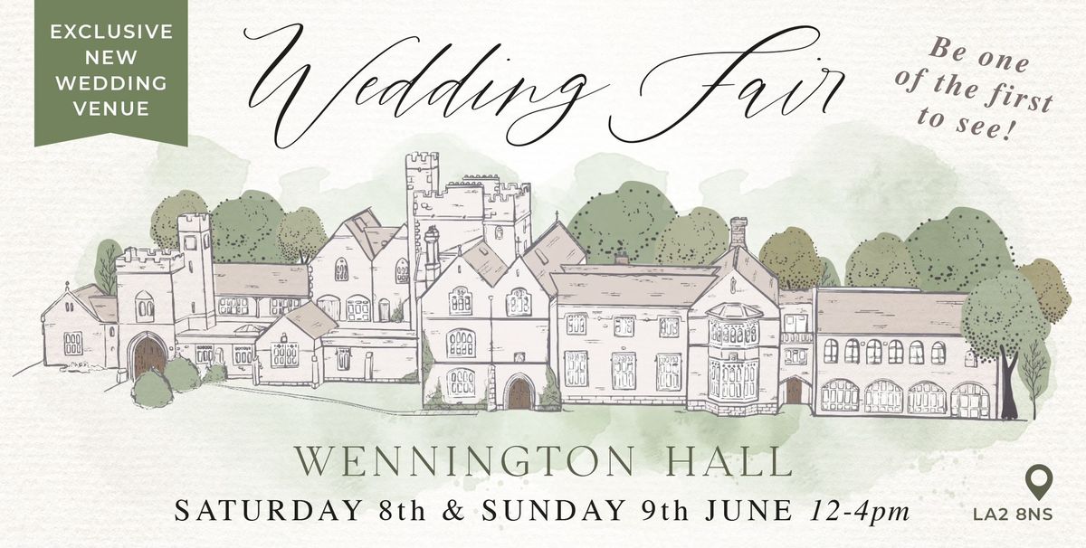 Wedding Fair Weekend at Wennington Hall 