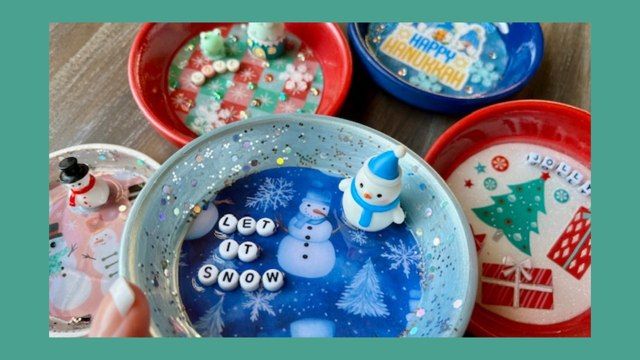 Make Your Own Holiday Resin Dish at S & M Winery