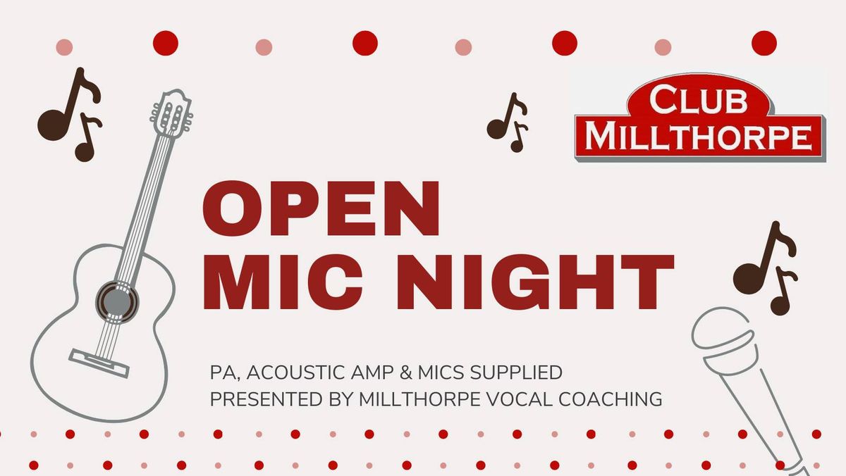 Open Mic Night