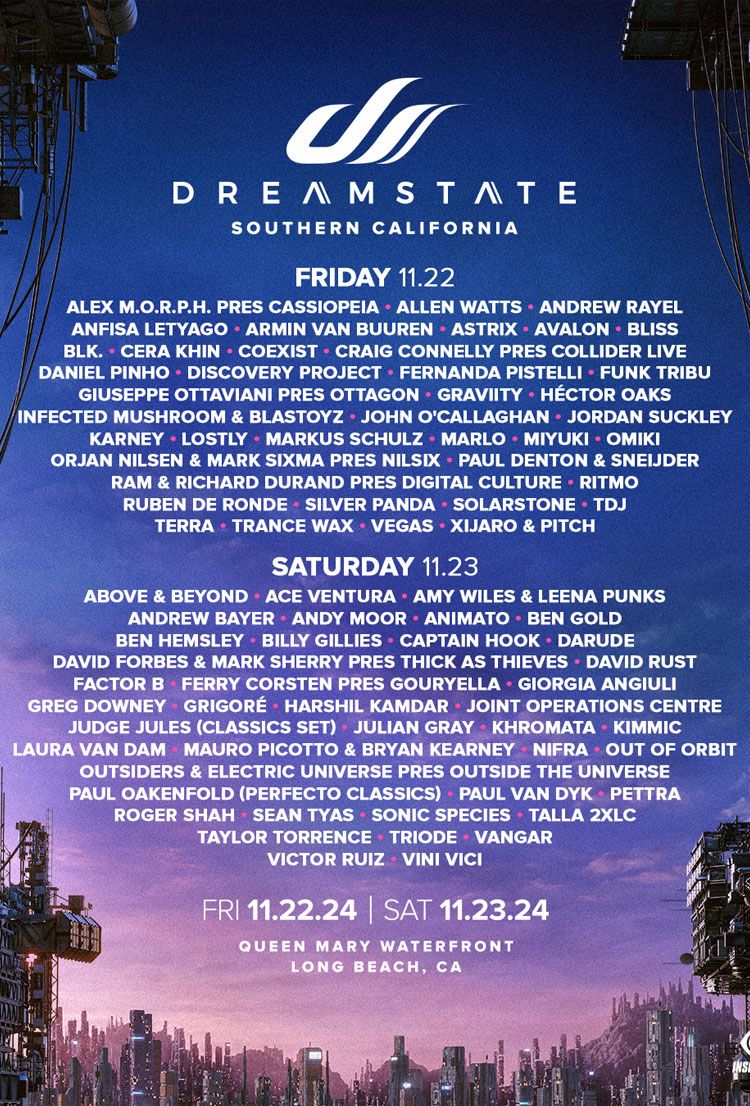 Dreamstate Festival - 2 Day Pass at Queen Mary Park