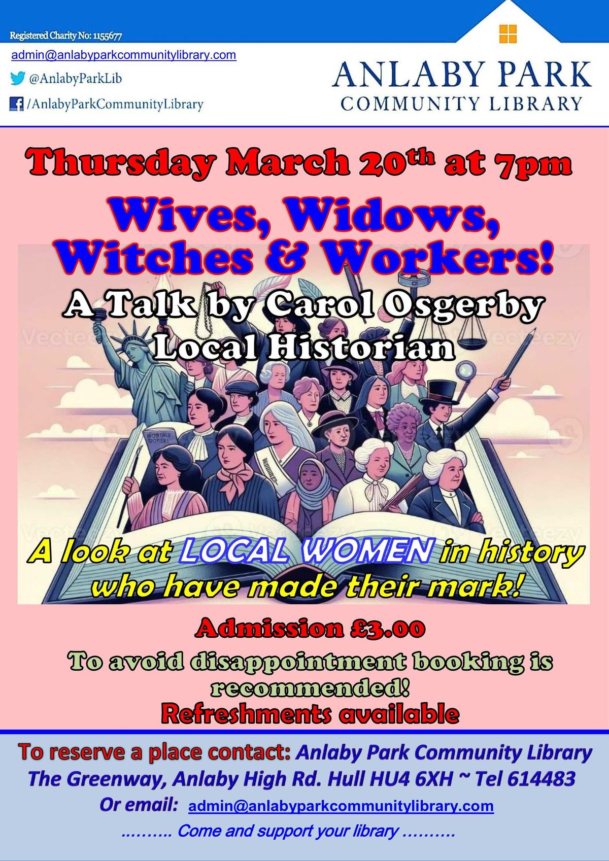 Wives, Widows, Witches and Workers!