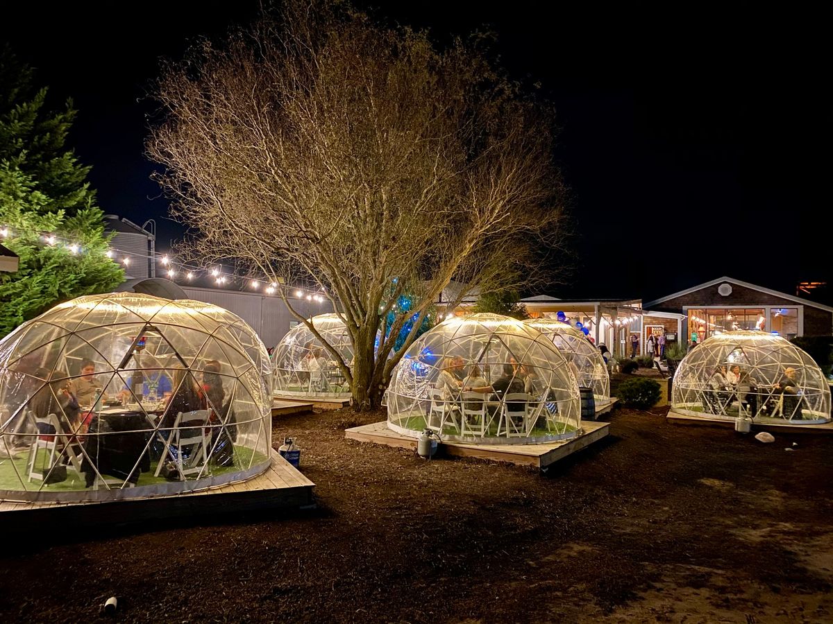 Igloo Season Starts: Private Dining Igloos (up to 8 \/ Private Parties) 