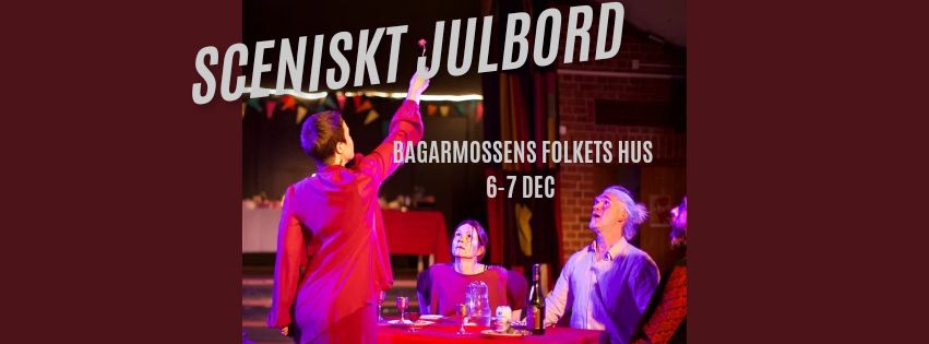 Scensikt julbord i Bagarmossen