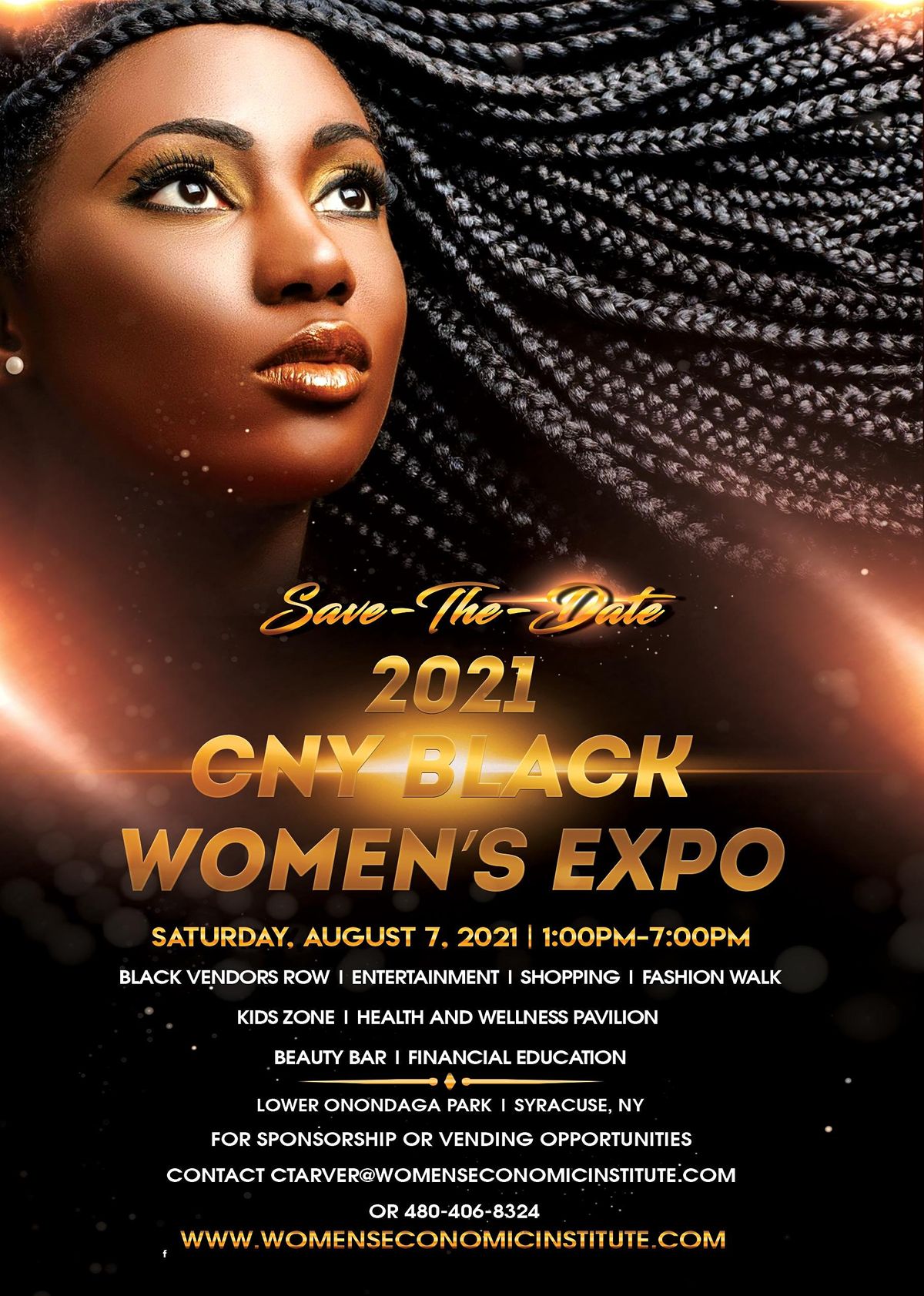 2025 Inaugural CNY Black Womens Expo, Lower Onondaga Park Drive