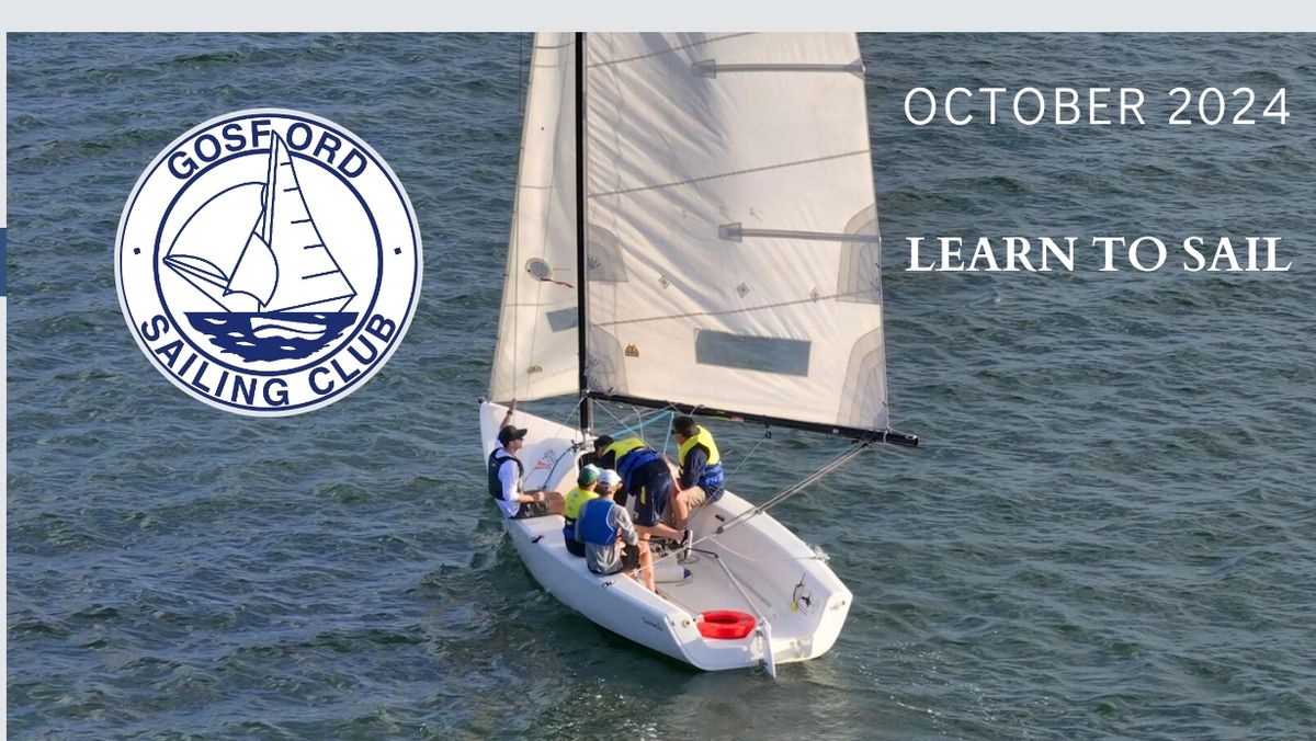 Adult Learn to Sail Course- Friday Evenings