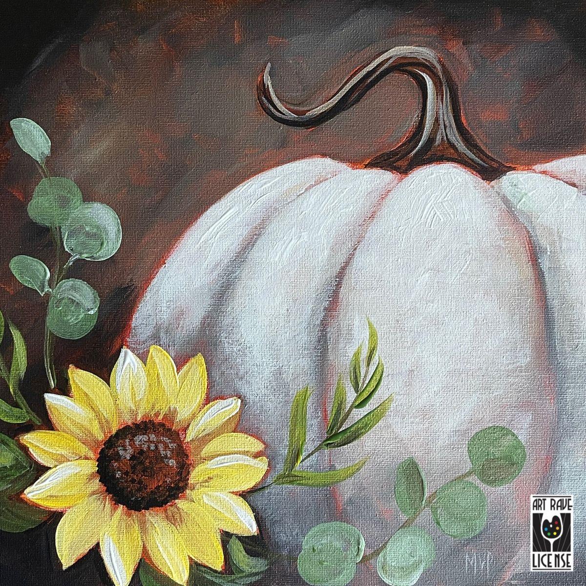 Hello Fall Canvas Paint and Sip