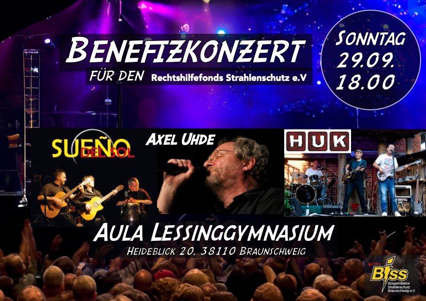 Benefizkonzert mit Sueno Del Sol, Axel Uhde und HUK