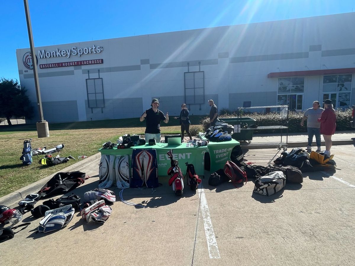 MonkeySports Allen, TX Sports Equipment Trade in Event