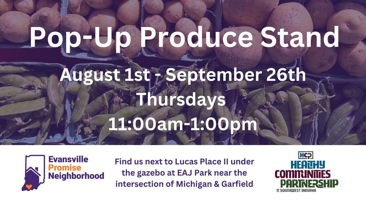 Jacobsville Pop-Up Produce Stand 