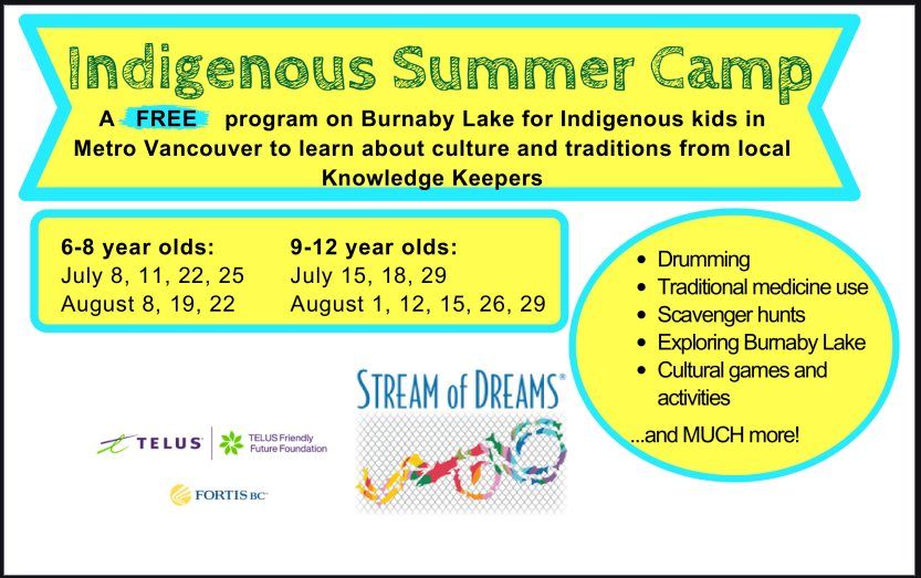 Free Summer Camp for Indigenous Children 