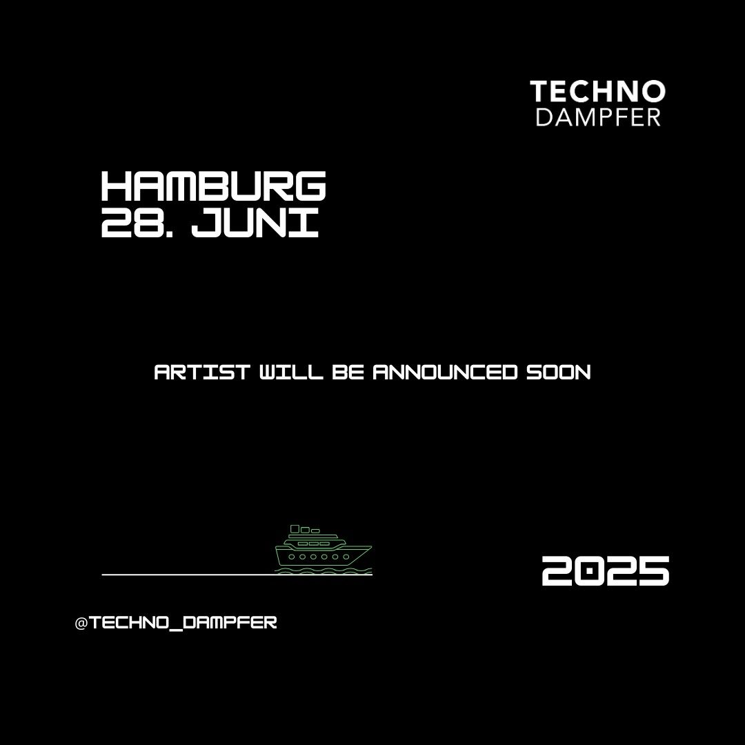 Techno Dampfer 2025 Hamburg