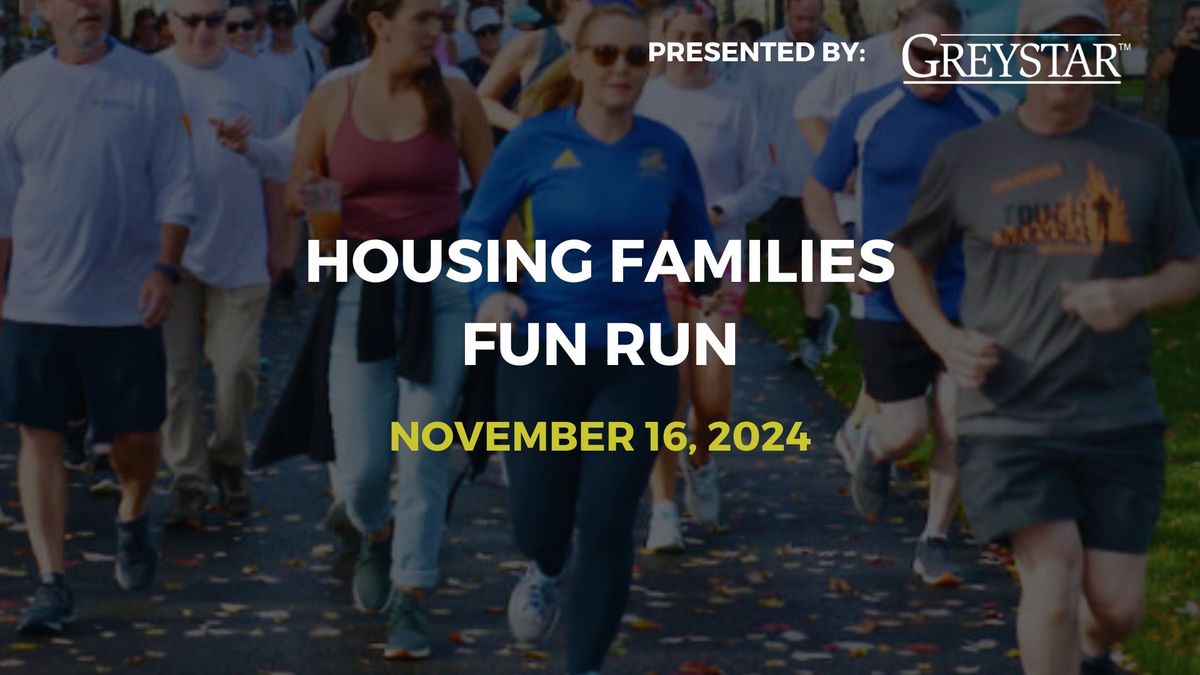 Annual Housing Families Fun Run 