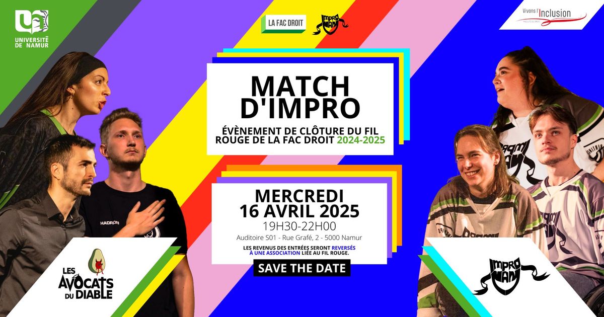 Match d'impro - ImproNam vs Avocats du Diable