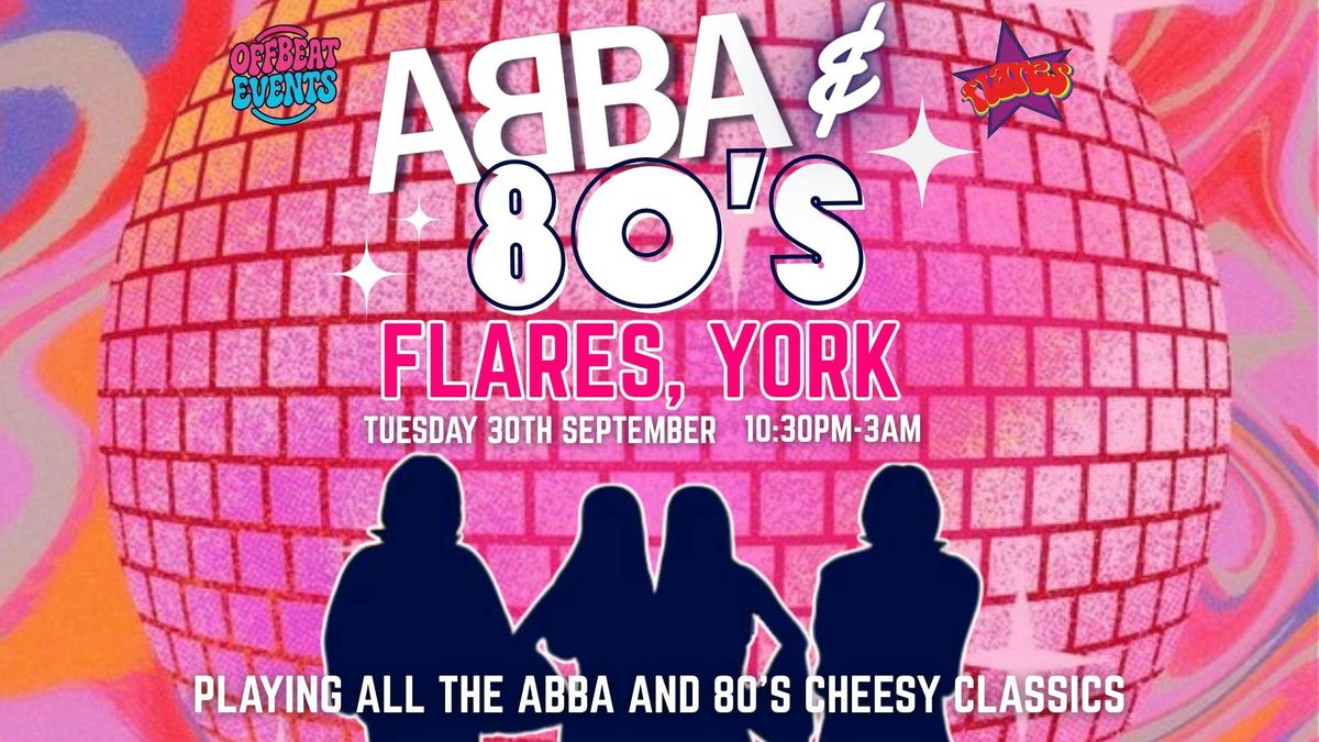ABBA &amp; 80's DISCO @ FLARES 