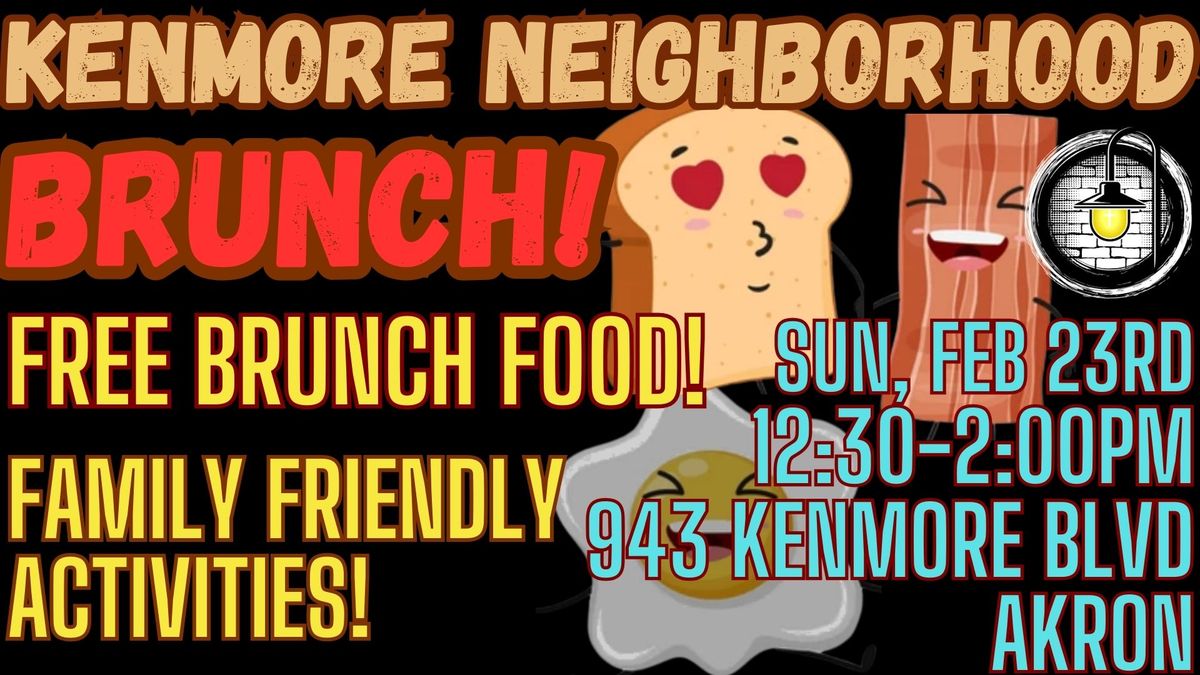 Kenmore Neighborhood Brunch!