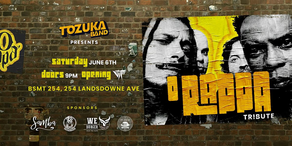 Tozuka Band Presents O RAPPA