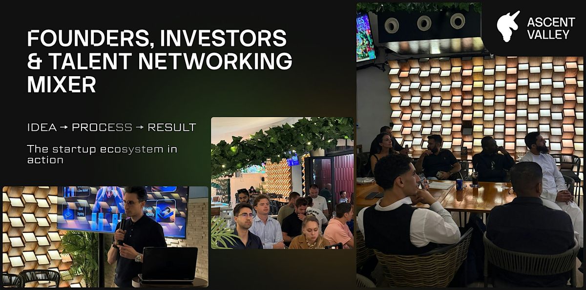 Founders, Investors & Talent Networking Mixer | Houston