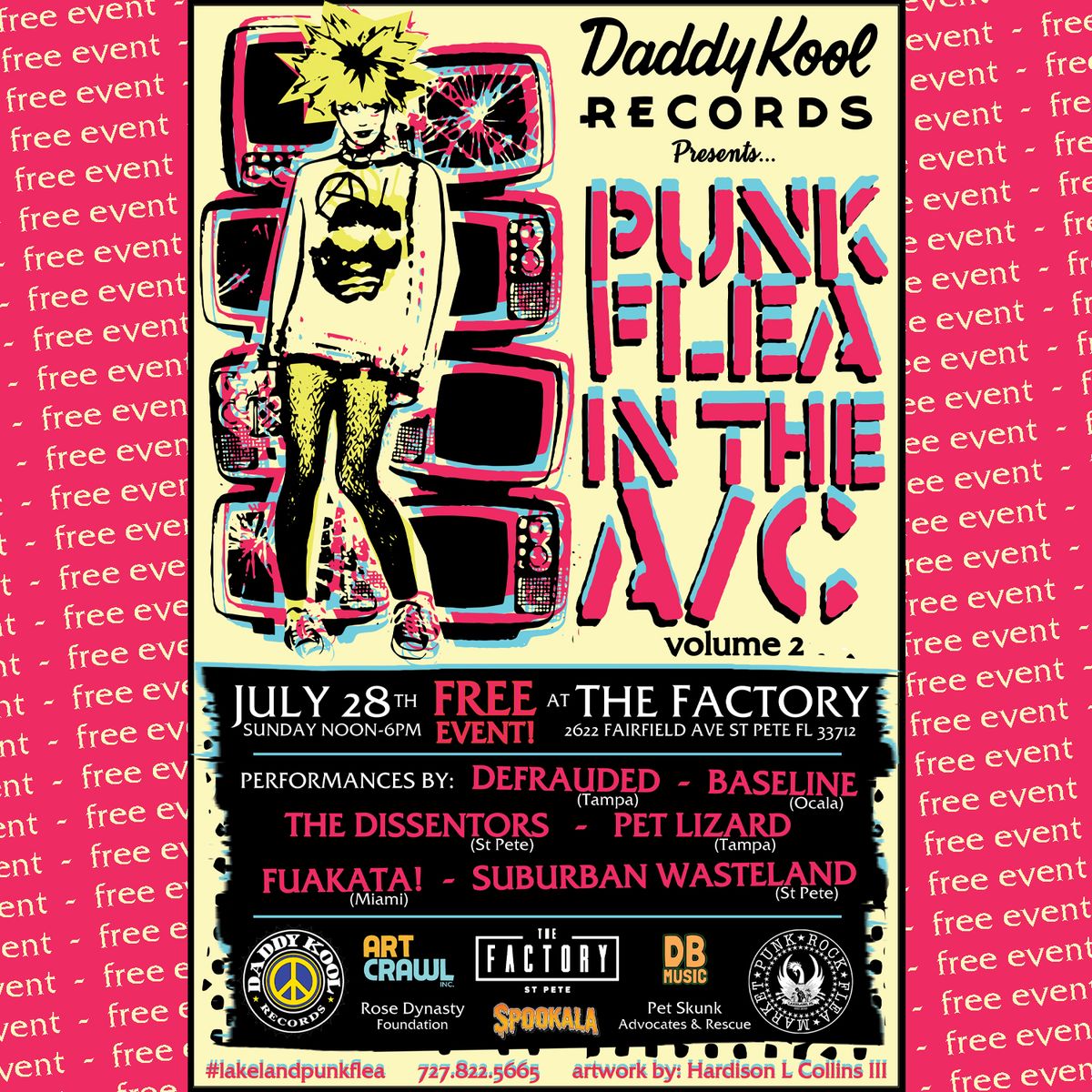 Daddy Kool Records present: PUNK FLEA in the AC Vol:2