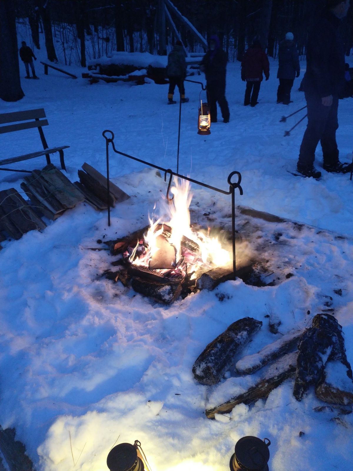 Holiday Lantern Lit Snowshoe Hike