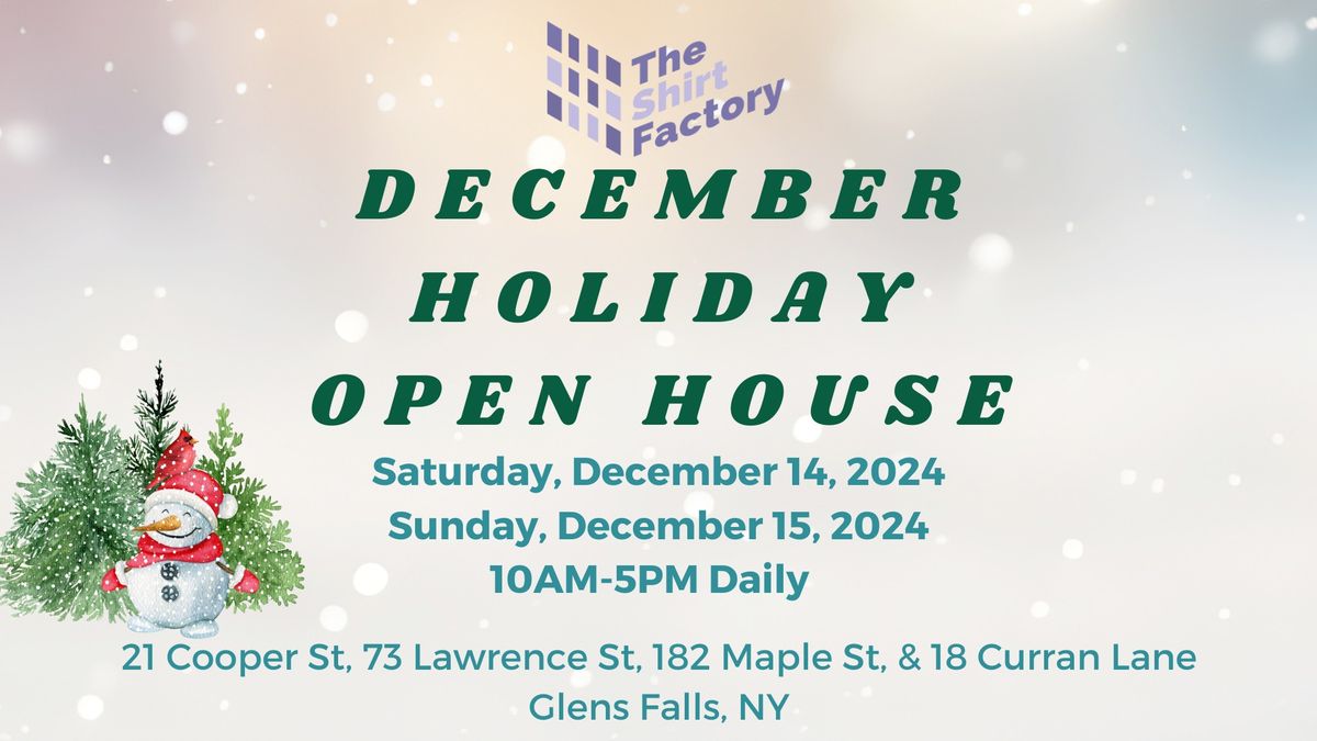 December Holiday Open House