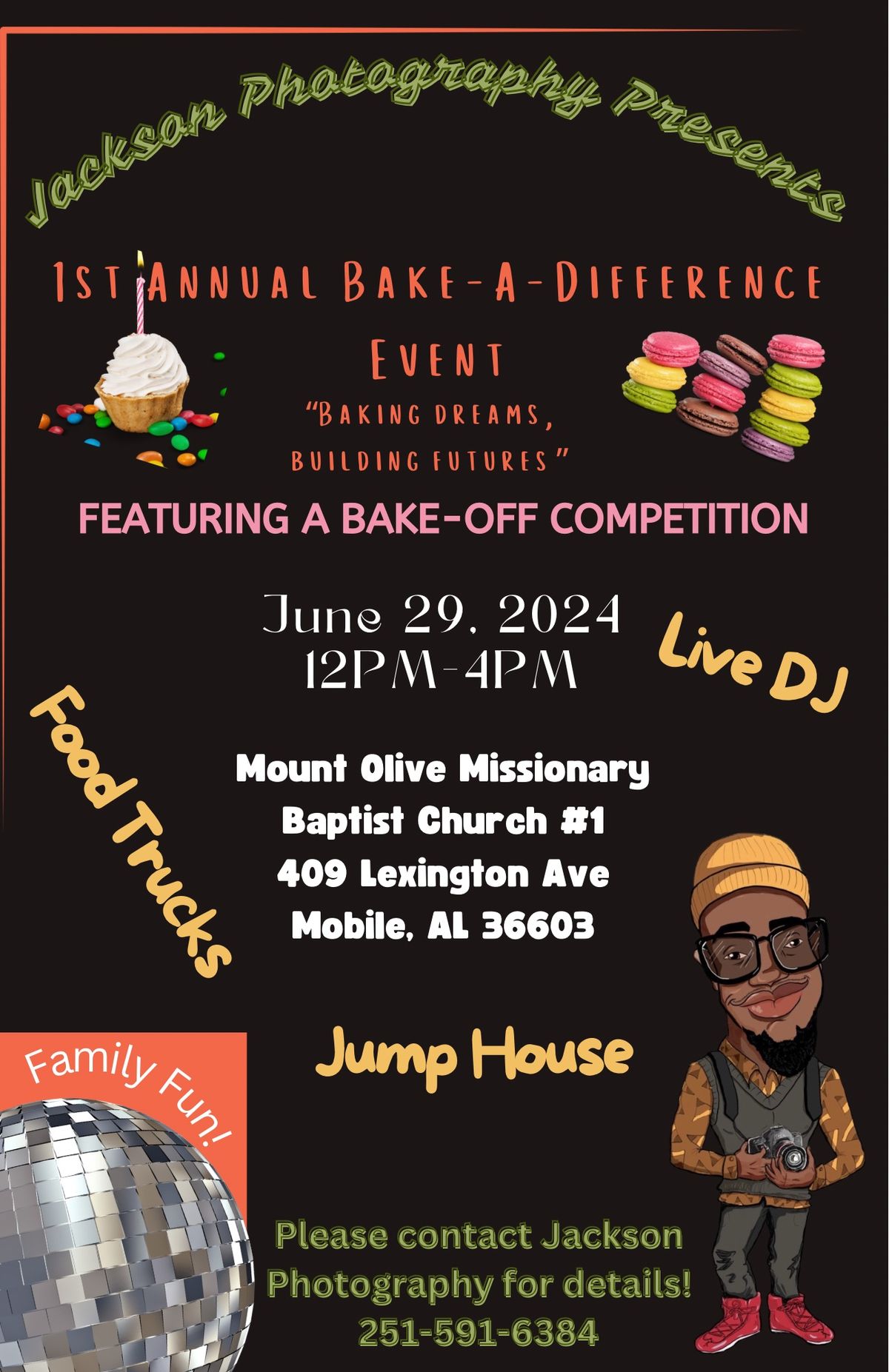 1st Annual Bake-A-Difference Event