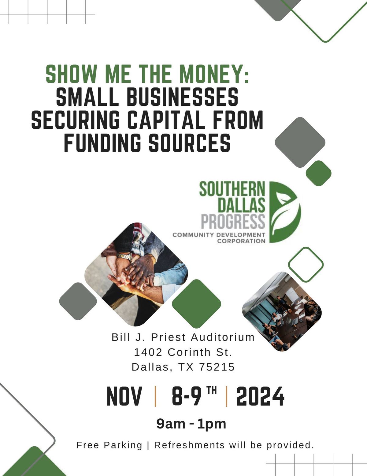 Show Me The Money: Small Business Securing Capital From Funding Sources