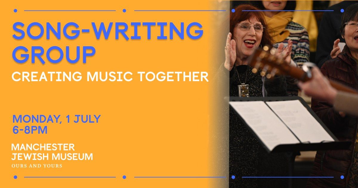 Songwriting and Poetry Group (FREE)