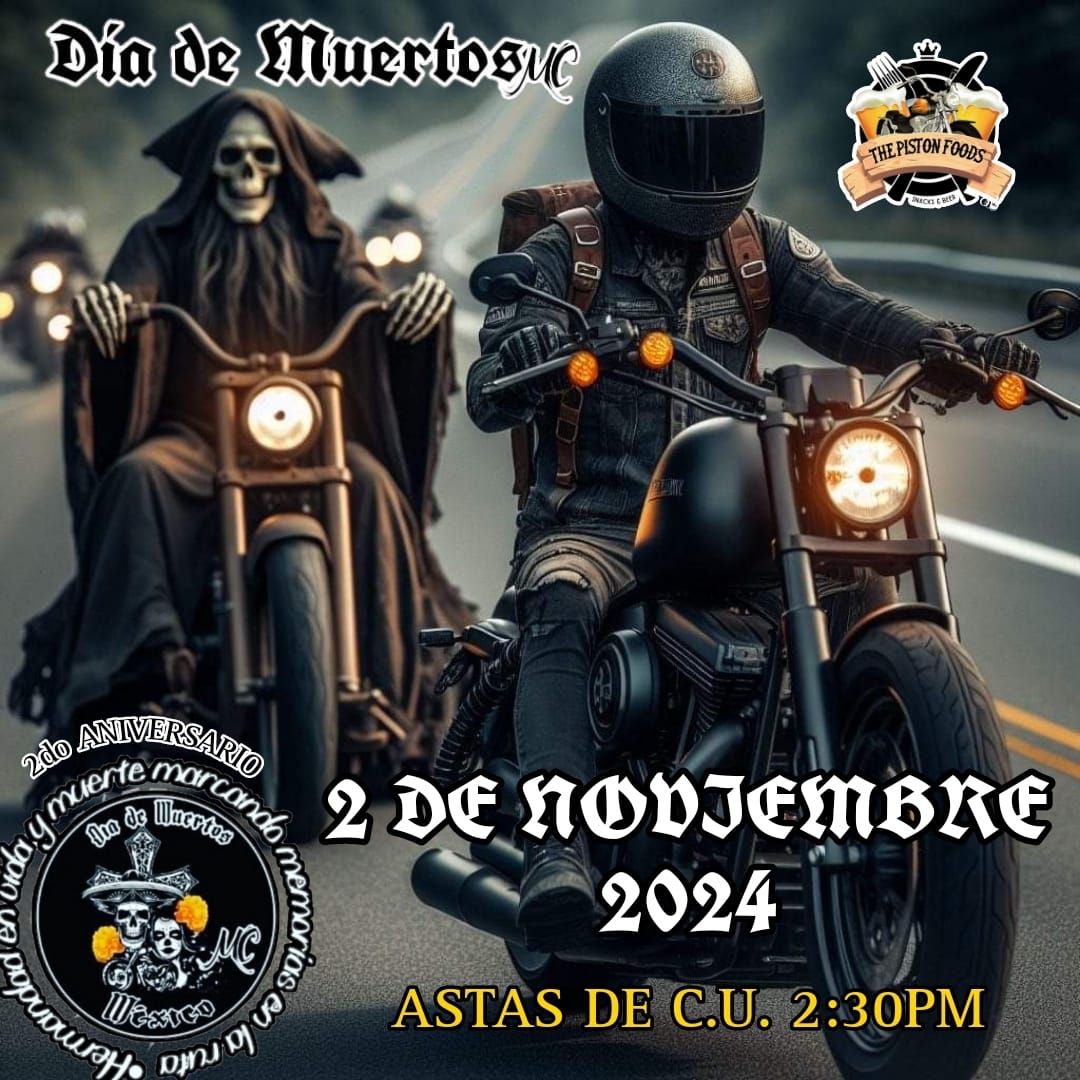 2do ANIVERSARIO D\u00cdA DE MUERTOS MC 