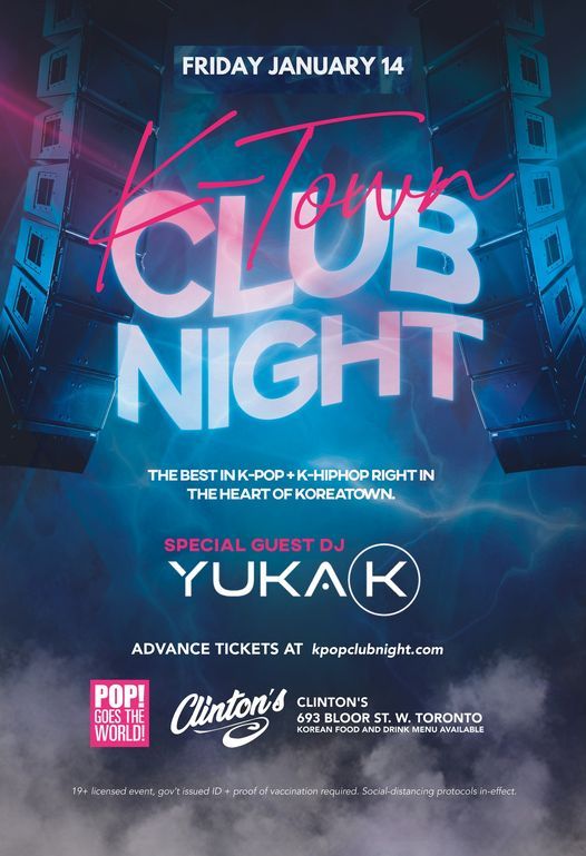 K-Town Club Night in Toronto @ Clinton's - Feb. 18