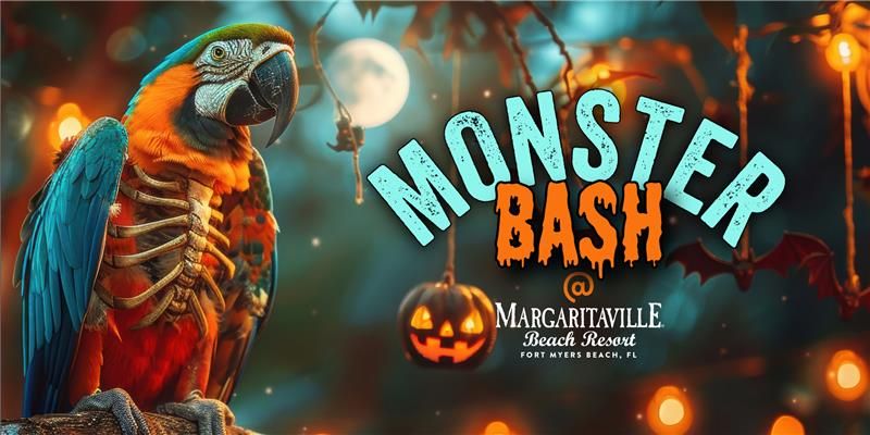 Monster Beach Bash at Lah De Dah Beach Bar - Margaritaville Beach Resort Fort Myers Beach