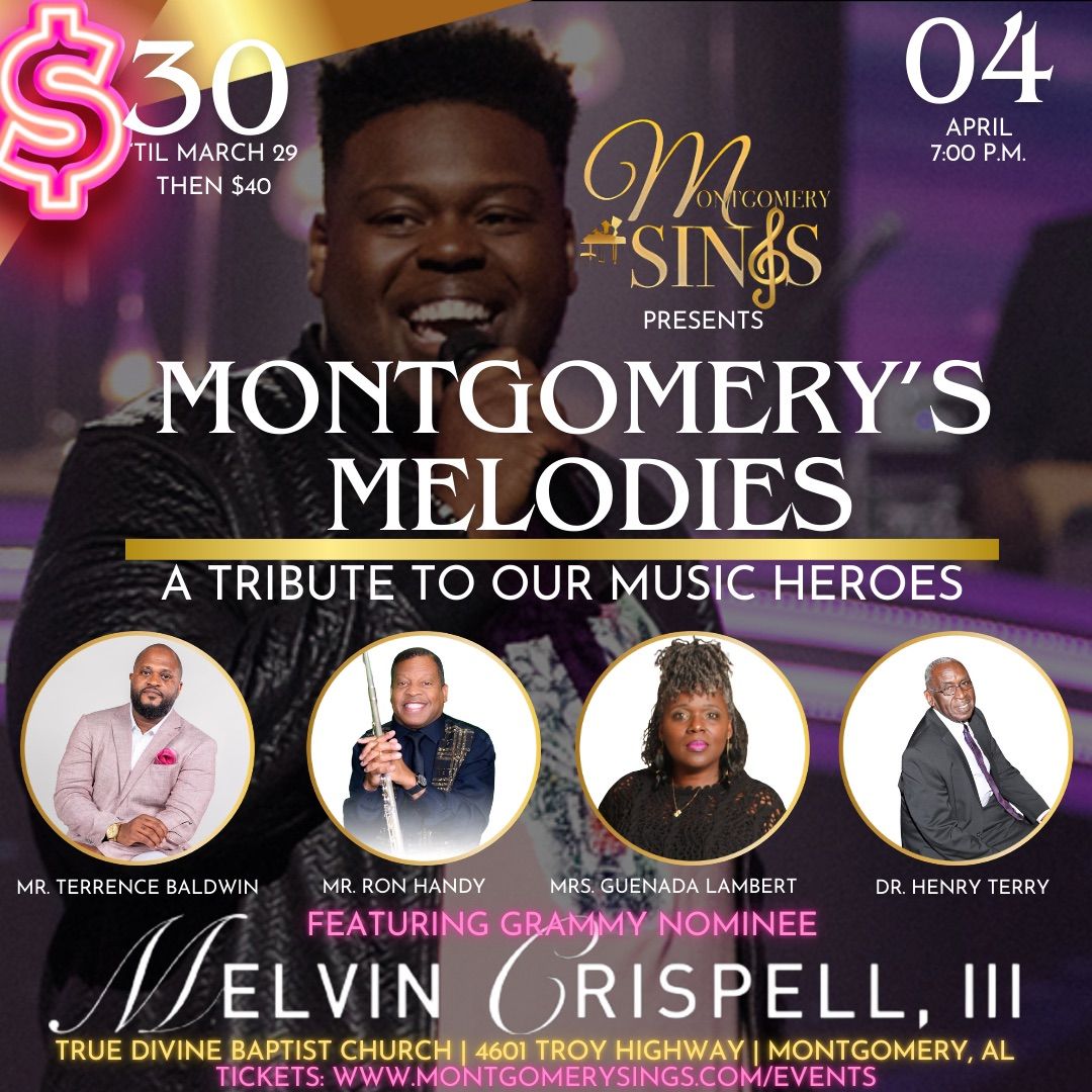 Montgomery\u2019s Melodies: A Tribute To Our Music Heroes