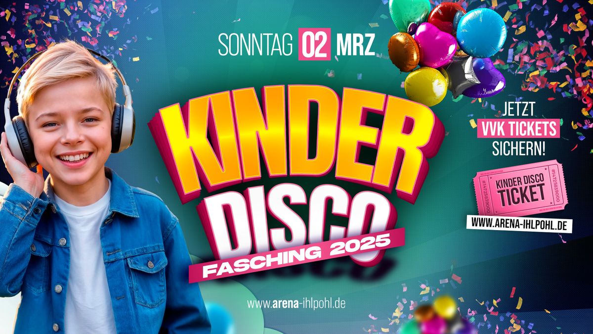 KINDER DISCO - Fasching 2025