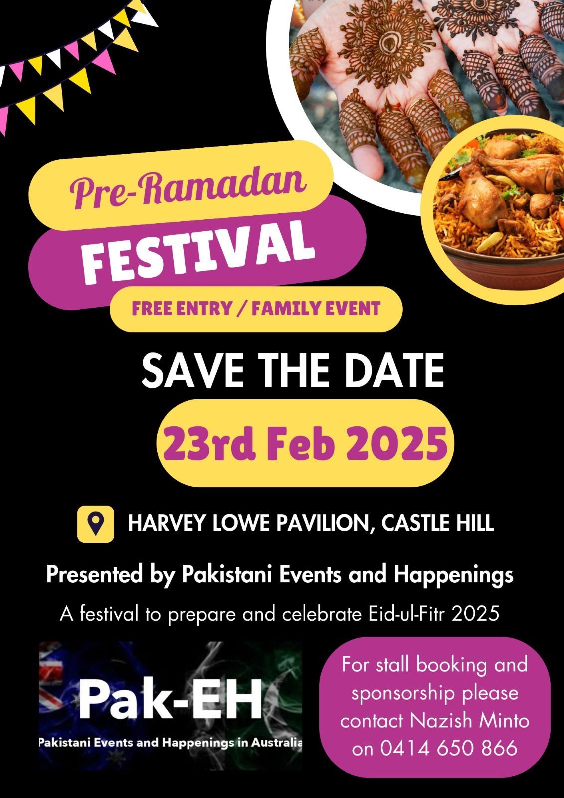 Pre Ramadan Festival  Presented By Pakistani Events And Happenings 