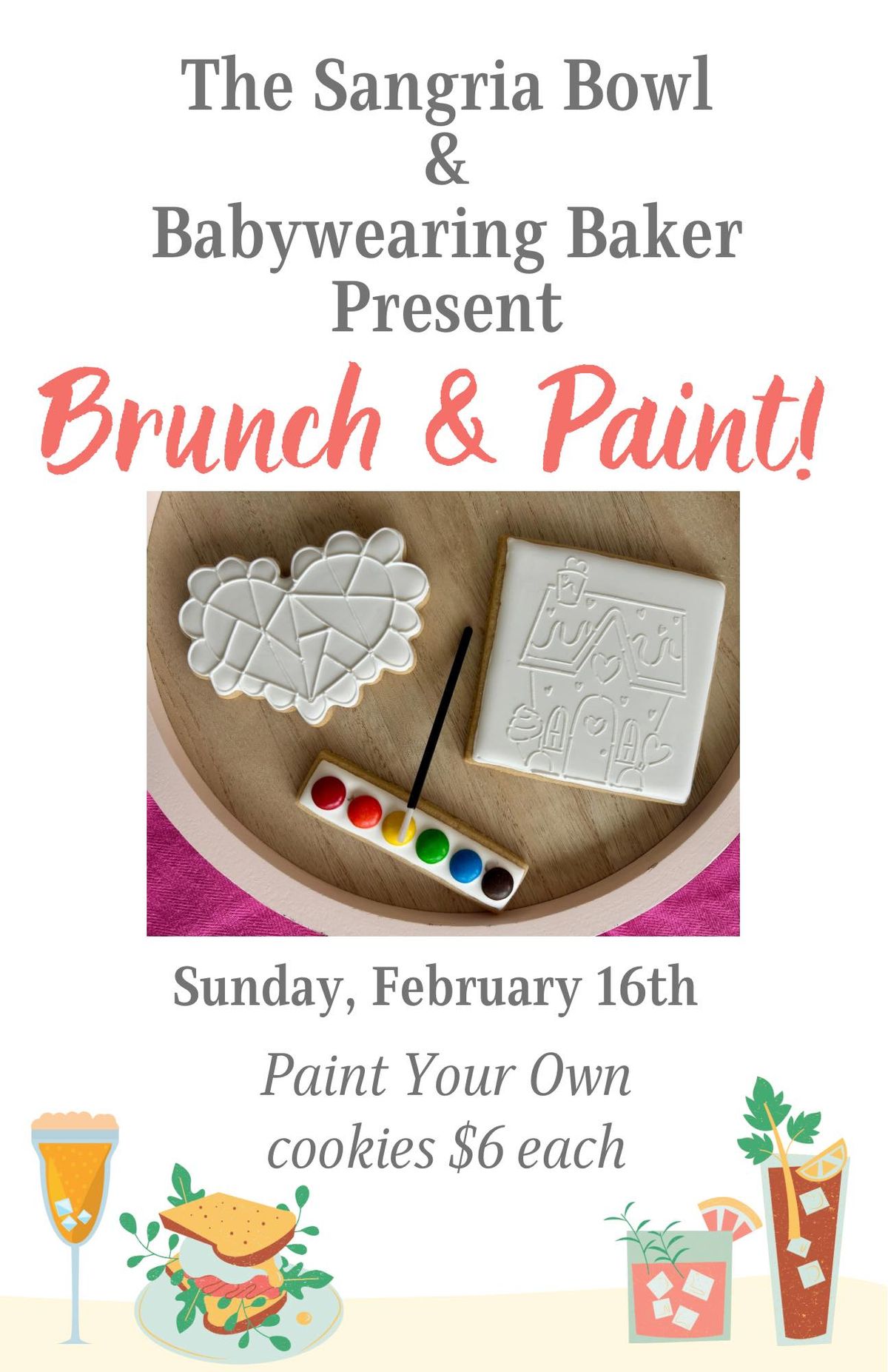 Valentine Cookie Paint & Brunch