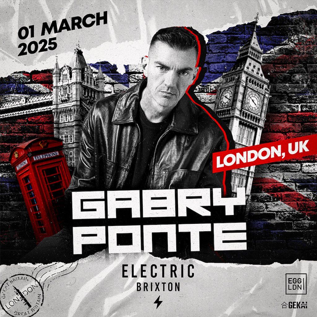 Gabry Ponte pres. Egg Tour at Electric Brixton